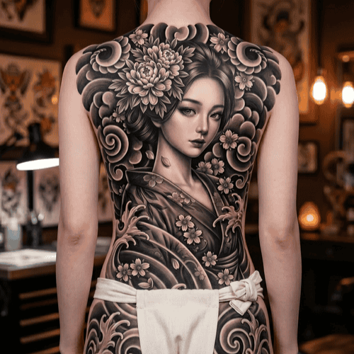 hinh_xam_geisha_lung