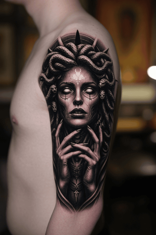 hinh_xam_medusa_bap_tay