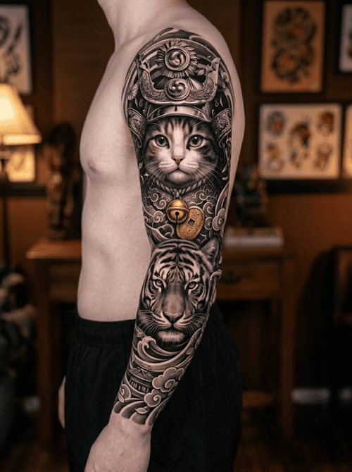 hinh-xam-meo-than-tai-samurai_8