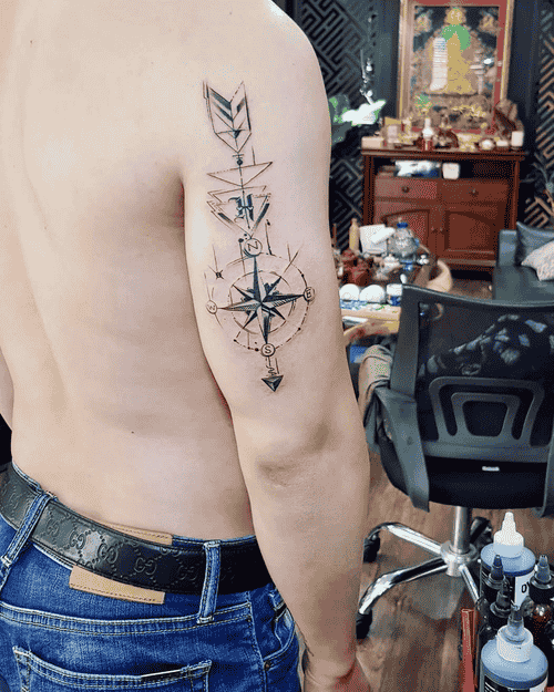 hinh-xam-la-ban-mui-ten_9