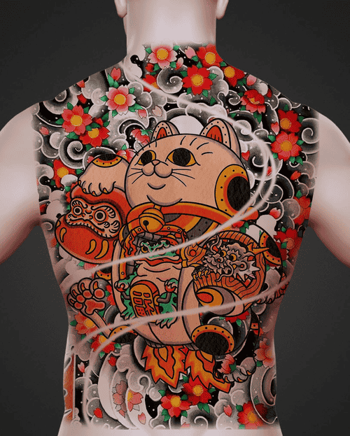 hinh-xam-meo-than-tai-full-lung_1