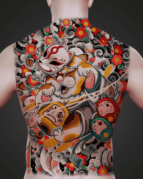 hinh-xam-meo-than-tai-full-lung_11