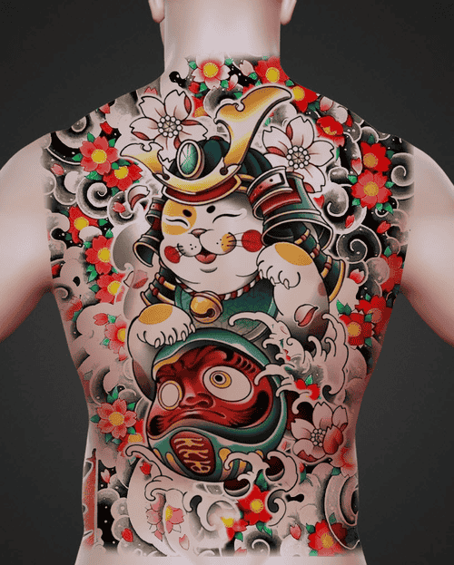 hinh-xam-meo-than-tai-full-lung_7