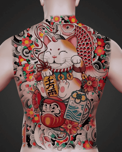 hinh-xam-meo-than-tai-full-lung_9