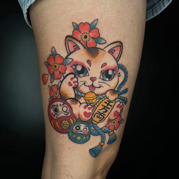 hinh-xam-meo-than-tai-va-daruma_2