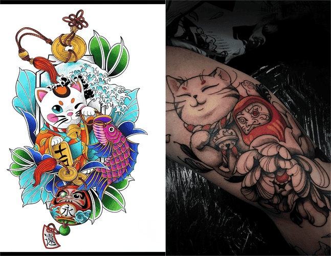 hinh-xam-meo-than-tai-va-daruma_4