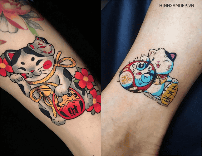 hinh-xam-meo-than-tai-va-daruma_5