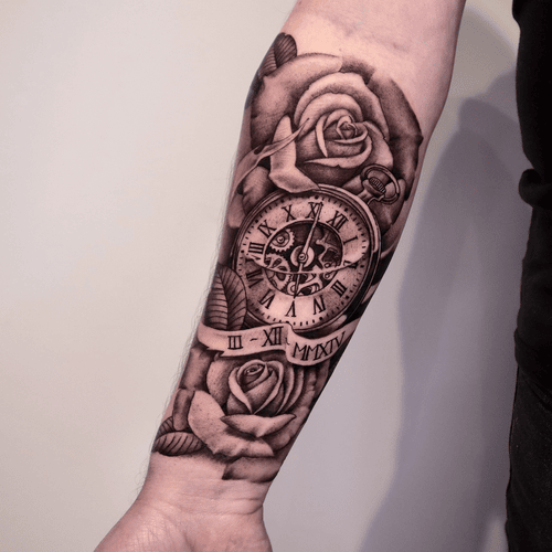 hinh-xam-dong-ho-hoa-hong_2