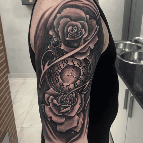 hinh-xam-dong-ho-hoa-hong_4