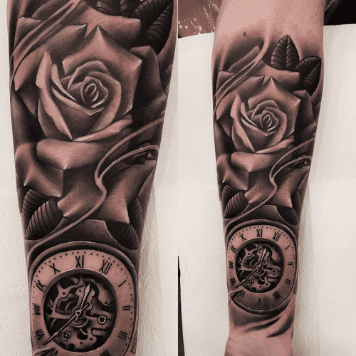 hinh-xam-dong-ho-hoa-hong_5