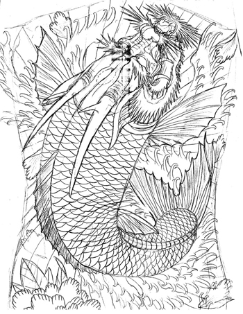 13 Cách vẽ Cá chép hoá rồng đẹp hút hồn của giới nghệ sĩ