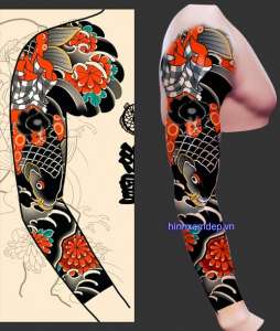 Biểu Tượng Mạnh Mẽ: Hình Xăm Samurai Nhật Cổ Full Tay