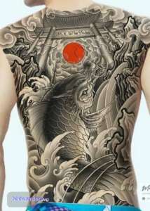 Hình xăm Nhật Cổ Full Lưng: Nghệ thuật xăm hình độc đáo và tinh xảo