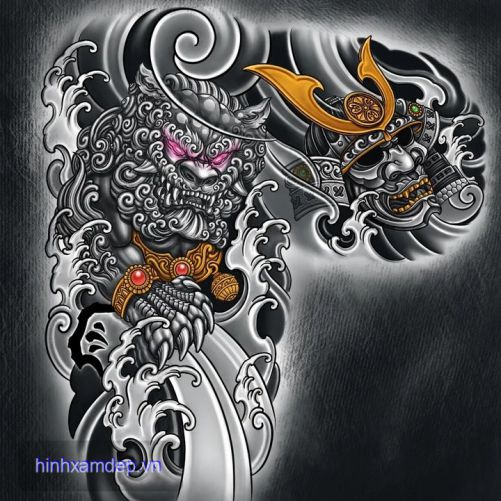 2023s Most Beautiful Four Mystic Creatures Tattoo Design