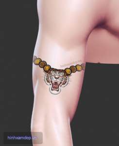 Hình Xăm Vòng Tay Chuỗi Hạt Nhật Cổ - Mẫu đẹp mới nhất hiện nay