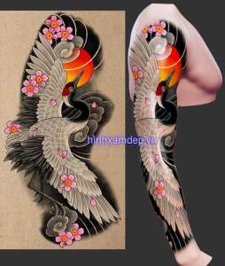 Mẫu Tattoo Hình Xăm Nhật cổ Full Tay siêu đẹp 2025
