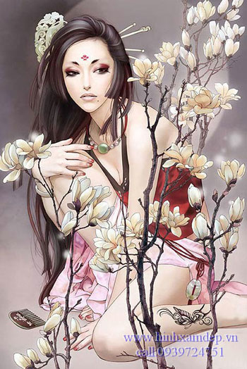 hình xăm geisha (43)