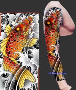 Khám Phá Bộ Sưu Tập Hình Xăm Cá Chép Full Tay Đẹp Nhất Hiện Nay