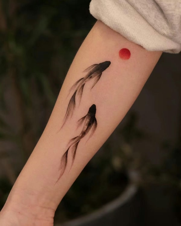 Hình Xăm Cá Chép Tay Nhỏ - Đẹp & Tinh Tế 2025