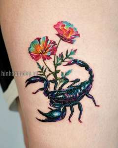 Top Mẫu Hình Xăm Bọ Cạp Ở Tay Đẹp Mê