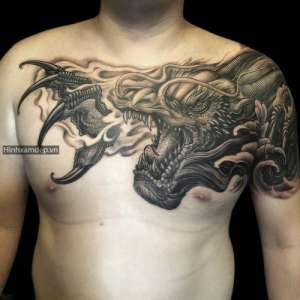 Hình Xăm Đầu Rồng Những Lưu ý  Bạn Cần Biết Trước Khi Xăm