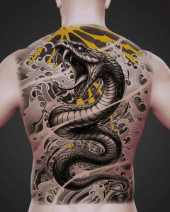 Hình Xăm Rắn Full Lưng - Bí Quyết Chọn Mẫu Cho Nam Đẹp 2025