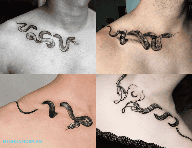 Vì Sao Hình Xăm Rắn Xương Quai Xanh Được Ưa Chuộng? Vì Sao Hình Xăm Rắn Xương Quai Xanh Được Ưa Chuộng?