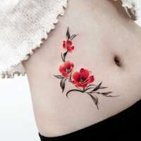 Những Kiểu dáng hình xăm nữ tính độc đáo