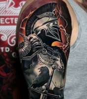 Ý tưởng hình xăm chiến binh cực ý nghĩa