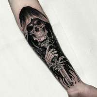 Hình xăm thần chết: Ý Nghĩa Tổng Hợp Tattoo Đẹp Nhất