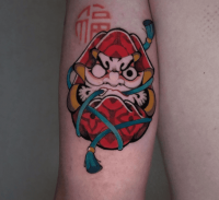 Hình Xăm Daruma: Đừng Xăm Nếu Chưa Xem Những Mẫu Cực Đẹp Này