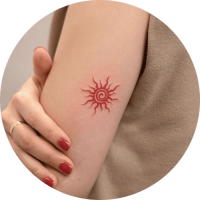 Top Mẫu Hình Xăm Mặt Trời Hot Nhất - Đẹp Cho Nam, Tinh Tế Cho Nữ