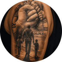 Hình Xăm Cha Con - Ý Nghĩa Sâu Sắc & 50+ Mẫu Đẹp Nhất 2025