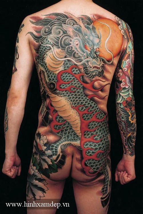 Hình xăm maori tattoo kín cánh tay nam